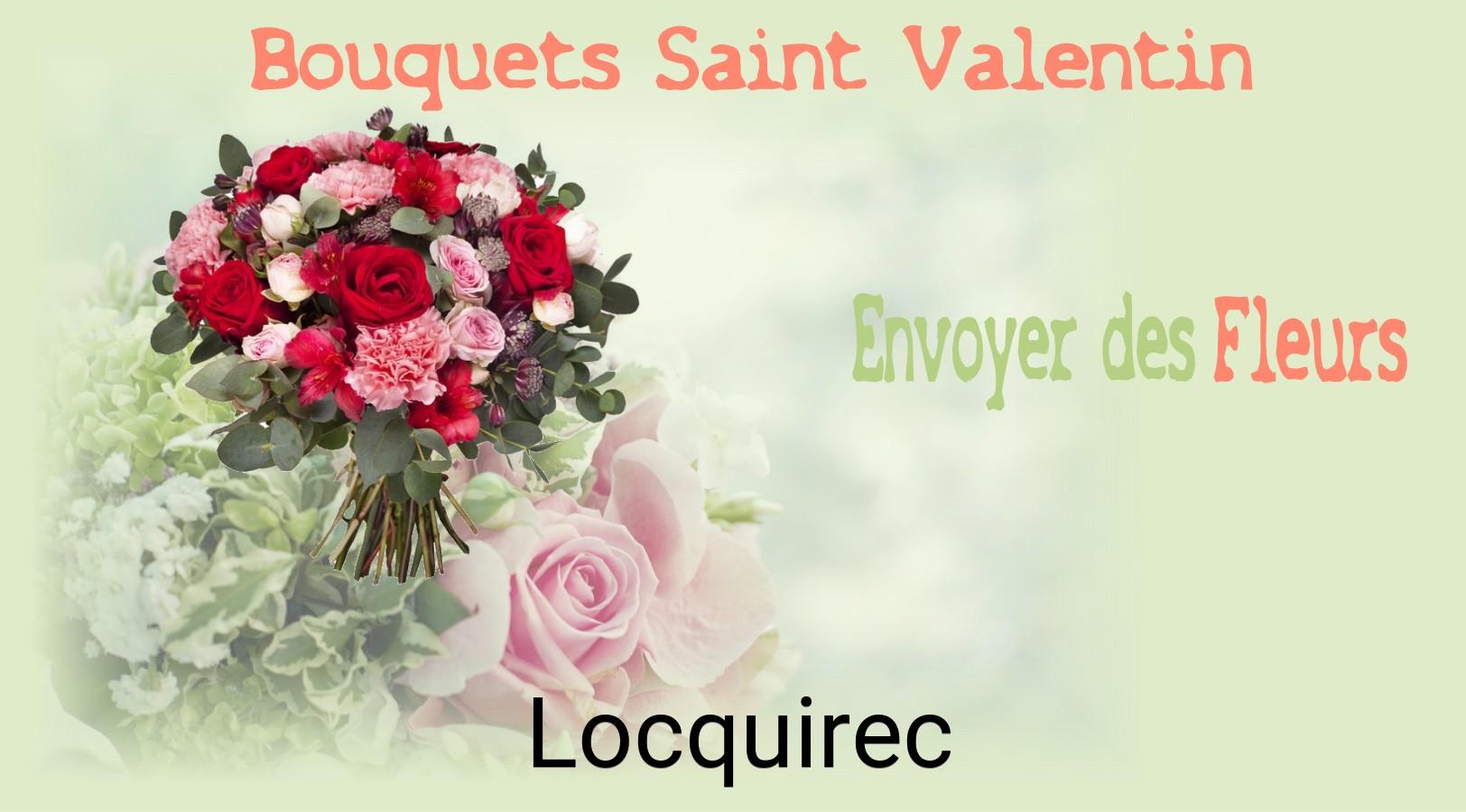 Roses de Saint-Valentin livrées à Locquirec